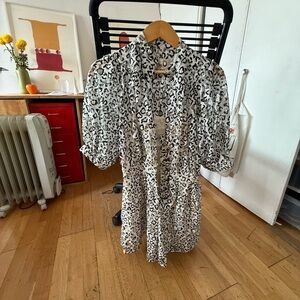 Mayle Black and White Jumpsuit Chic Romper